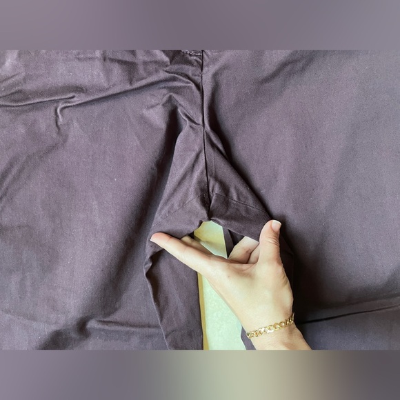 COS Burgundy Wide-Leg Pants - Picture 6 of 12